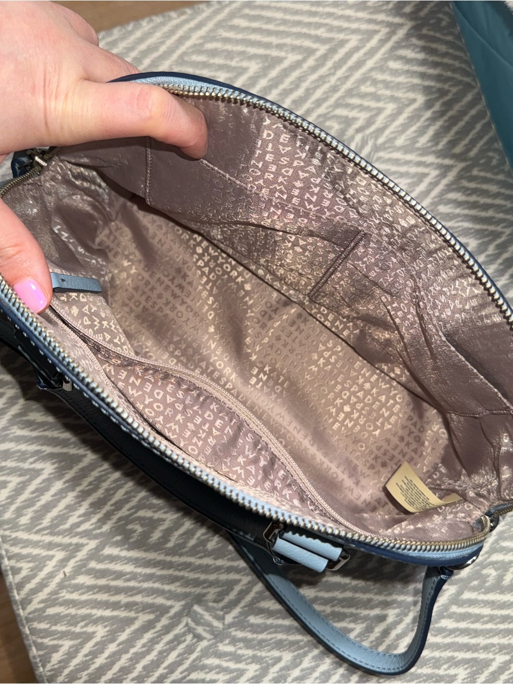 Kate Spade Light Blue Riley Crossbody - Picture 3 of 3
